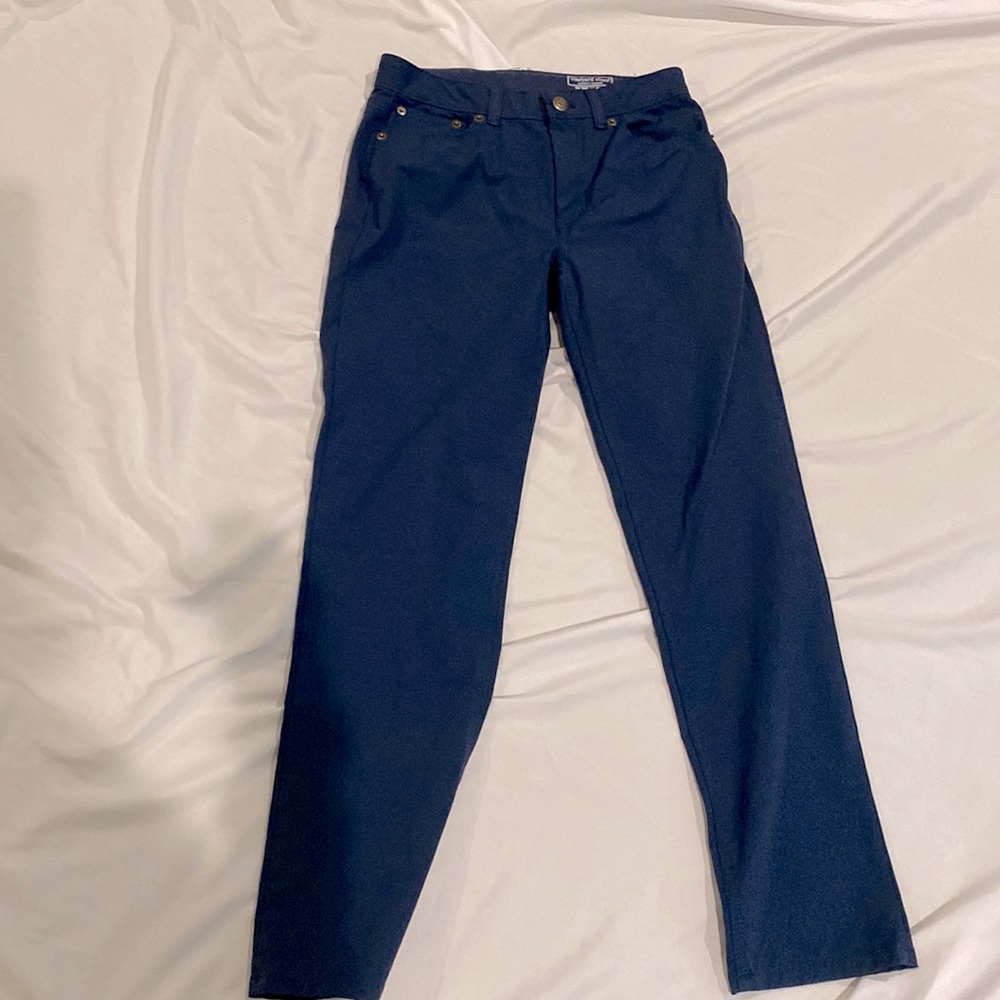 Vineyard Vines Boys’ On-The-Go Canvas 5 Pocket Pants. Washed But NEVER WORN